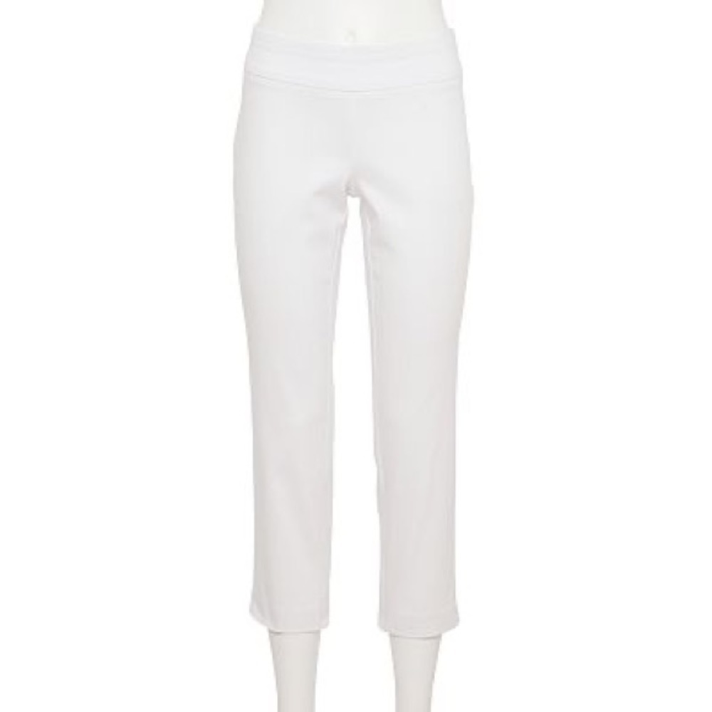 PETITE Women's Croft & Barrow® Effortless Stretch Pull-On Straight-Leg Pants